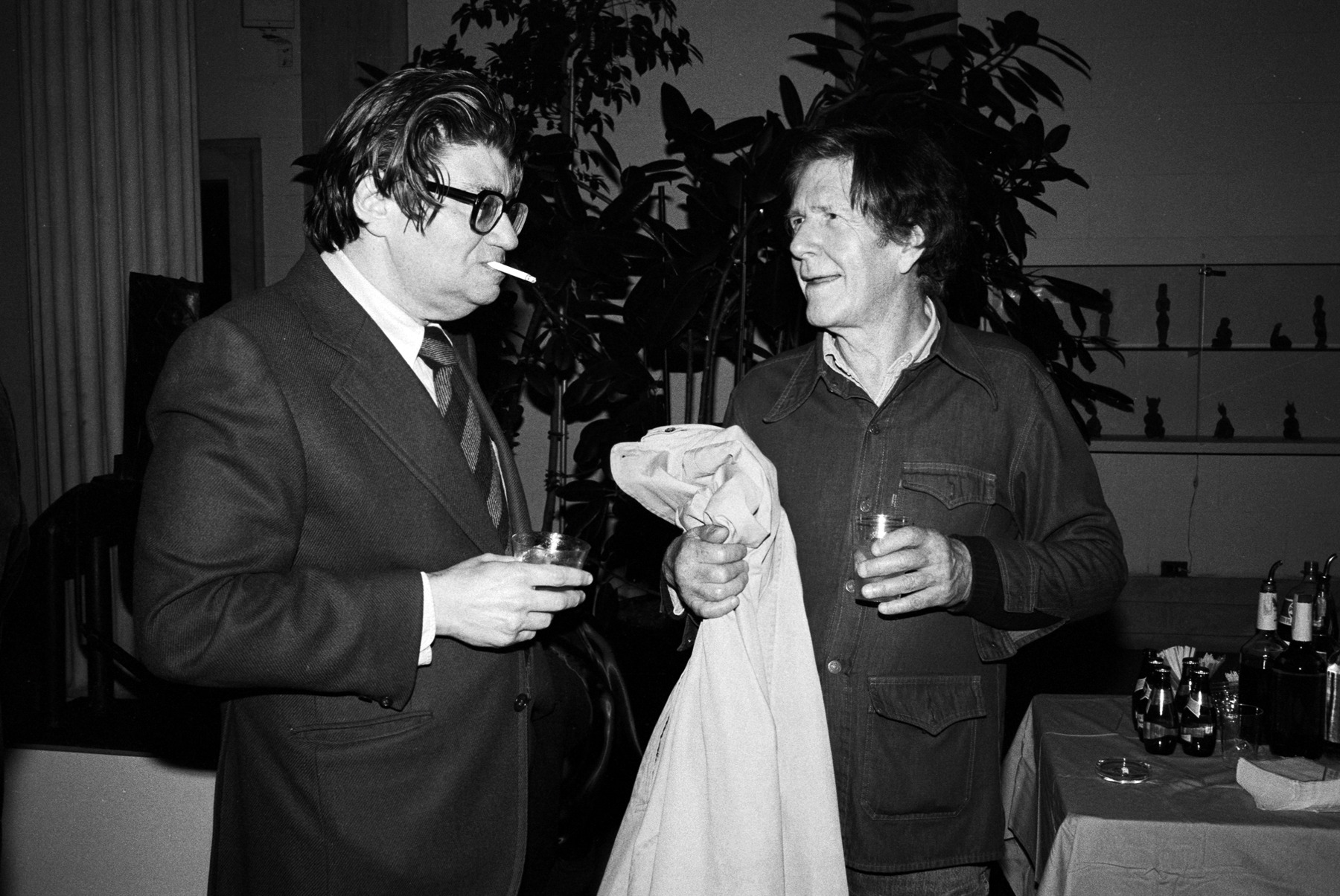 Photograph by Irene Haupt; Morton Feldman Photographs, Music Library, University at Buffalo, The State University of New York. Photograph by Irene Haupt.